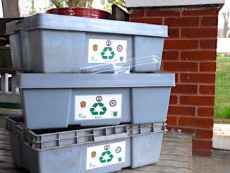 Recycling bins