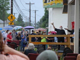 Prayer meeting - skull