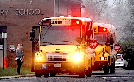 Bus at LES 1st day 09-10-20