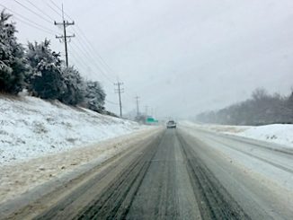 Snowy road