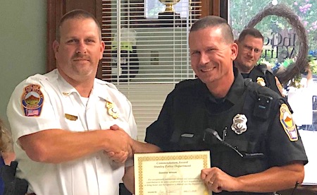 Chief Dean and Winum