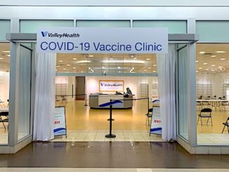 ABM vax clinic entrance