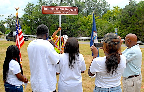 Dougans Bridge dedication 08-05-21