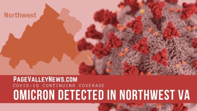 COVID Omicron Northwest VA Health Region