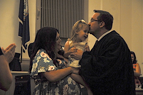 Ken Alger and family