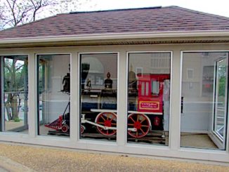 Shenandoah train display