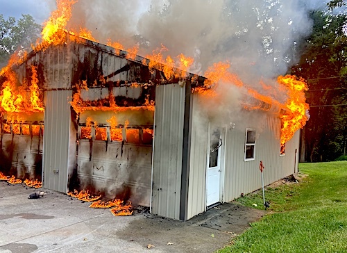 Garage fire 08_10_22