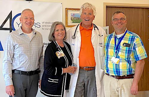 Dr. James Dale 40th anniversary at PMH