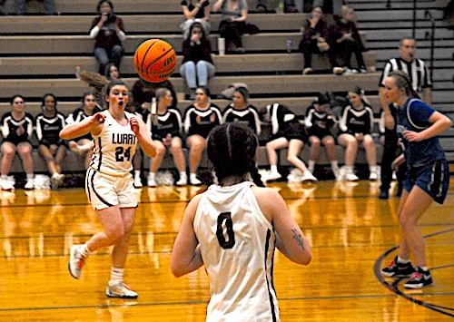 Luray versus Madison_girls basketball