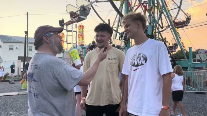 Isaac Foltz and Caden Combs